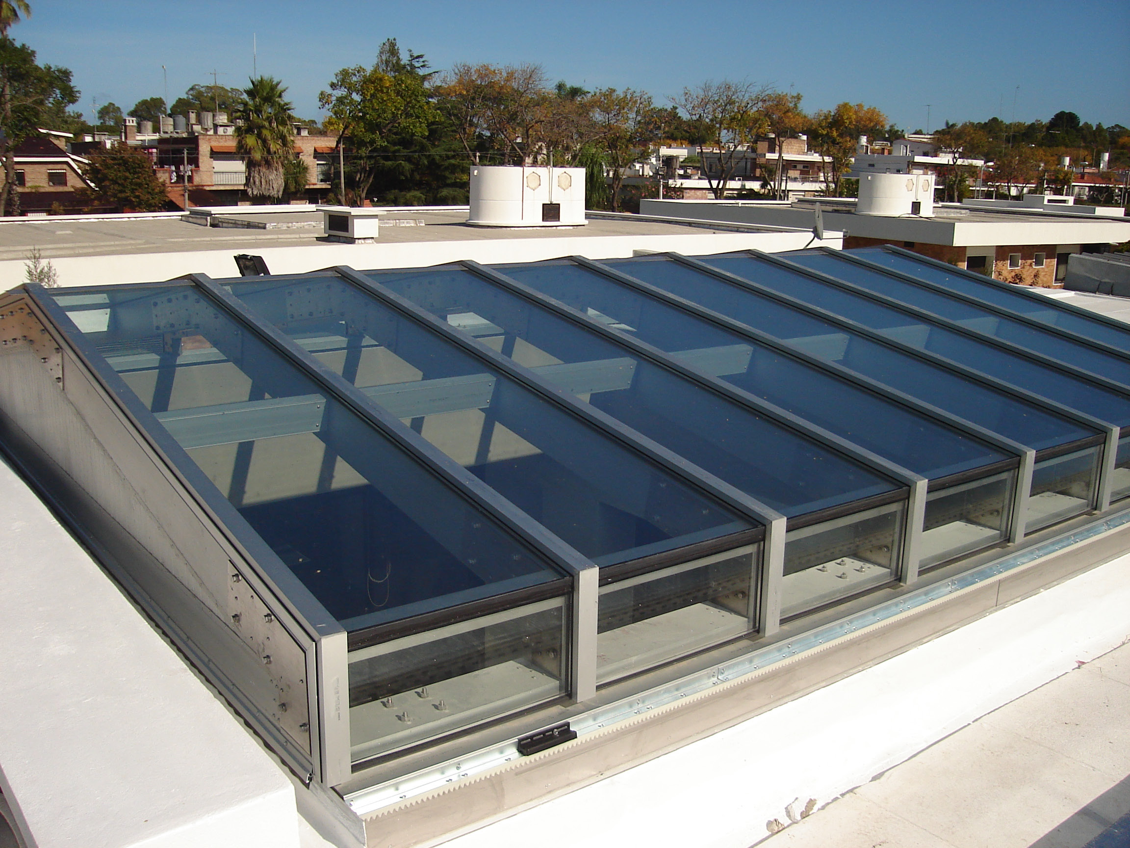 Sistema Techos Vidriados aplicado en arquitectura contemporánea